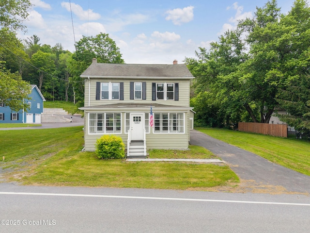 1707 Helderberg Trl, Berne, NY 12023 - view of front of property featuring a chimney