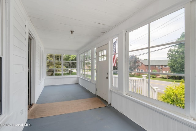 1707 Helderberg Trl, Berne, NY 12023 - view of unfurnished sunroom