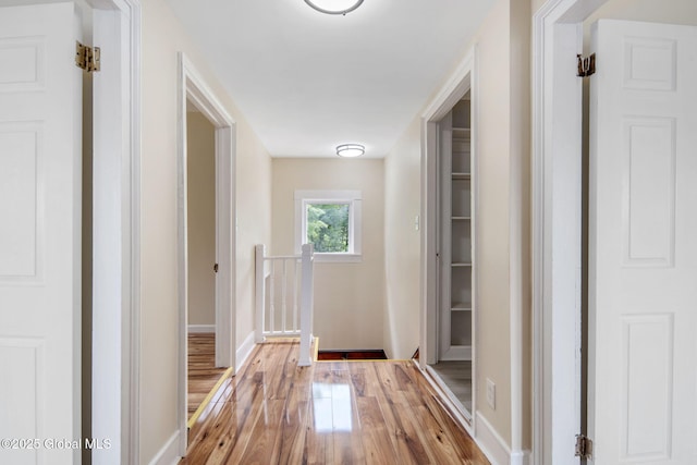 1707 Helderberg Trl, Berne, NY 12023 - corridor featuring an upstairs landing and light wood finished floors