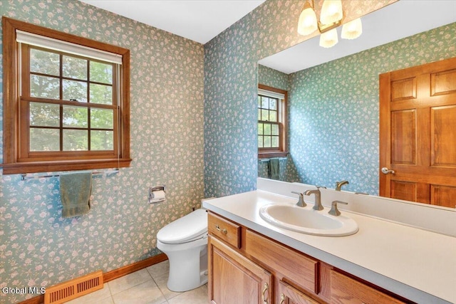 630 Salvia Ln, Guilderland, NY 12303 - bathroom featuring vanity and tile patterned floors