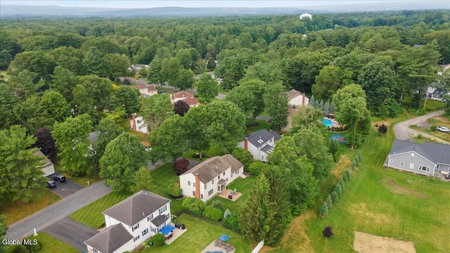 630 Salvia Ln, Guilderland, NY 12303 - aerial view of property's location featuring a heavily wooded area and nearby suburban area