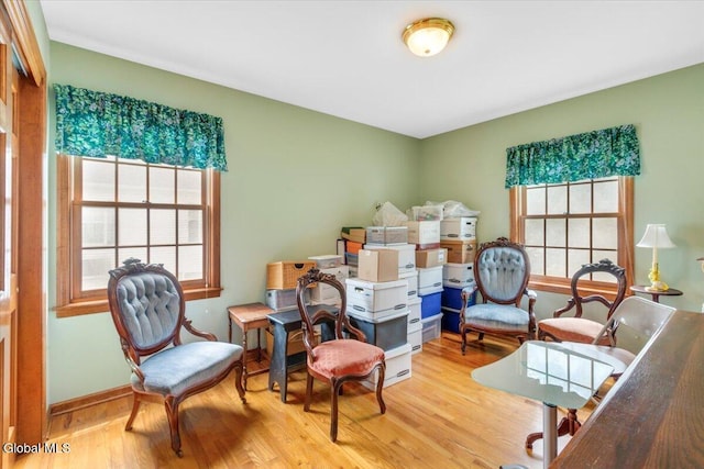 630 Salvia Ln, Guilderland, NY 12303 - living area with wood finished floors and baseboards