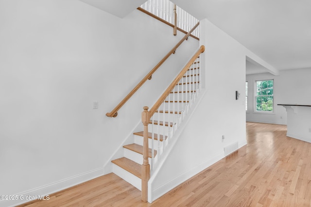 21 Beacon Dr, Colonie, NY 12189 - stairs with wood finished floors