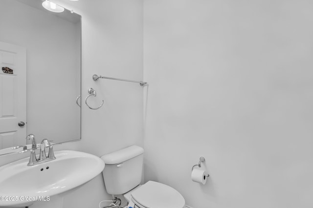 21 Beacon Dr, Colonie, NY 12189 - half bath with a sink and toilet