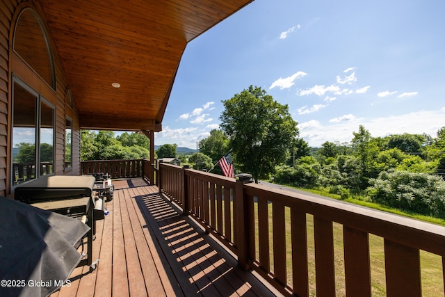 345 Goodman Rd, Fort Ann, NY 12827 - view of wooden terrace