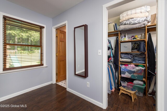 345 Goodman Rd, Fort Ann, NY 12827 - walk in closet featuring wood finished floors