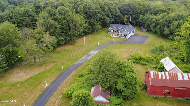 2794 W Lydius St, Schenectady, NY 12306 - view of subject property with a heavily wooded area