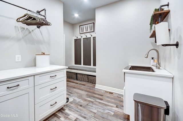 2794 W Lydius St, Schenectady, NY 12306 - washroom featuring light wood-type flooring and recessed lighting