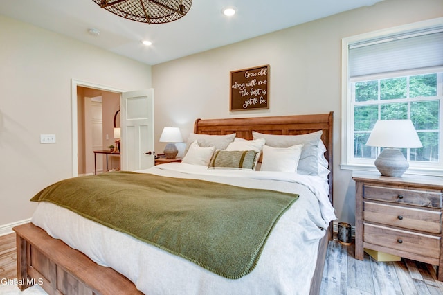 2794 W Lydius St, Schenectady, NY 12306 - bedroom featuring wood finished floors and recessed lighting