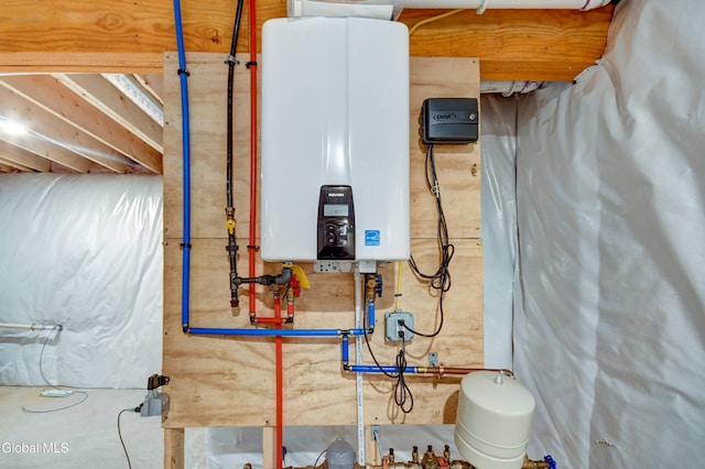 2794 W Lydius St, Schenectady, NY 12306 - utility room featuring tankless water heater