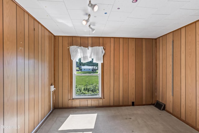 2289 Hickory Hill Rd, Mohawk, NY 12068 - spare room featuring wood walls