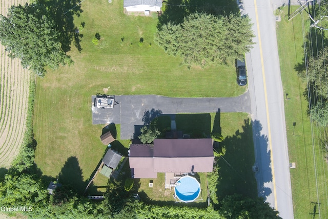 2289 Hickory Hill Rd, Mohawk, NY 12068 - aerial view of a pool area