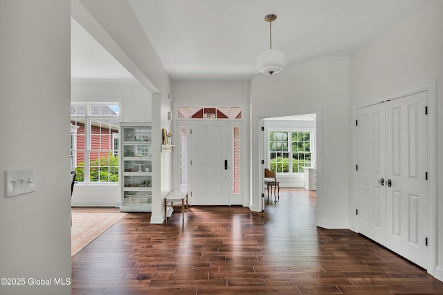 13 Bridlewood Loop, Clifton Park, NY 12148 - entryway featuring dark wood finished floors