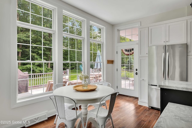 13 Bridlewood Loop, Clifton Park, NY 12148 - dining room featuring healthy amount of natural light and dark wood finished floors