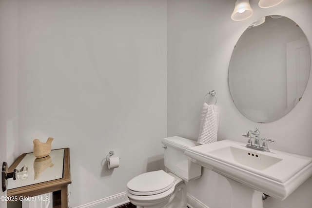 13 Bridlewood Loop, Clifton Park, NY 12148 - bathroom with toilet and baseboards