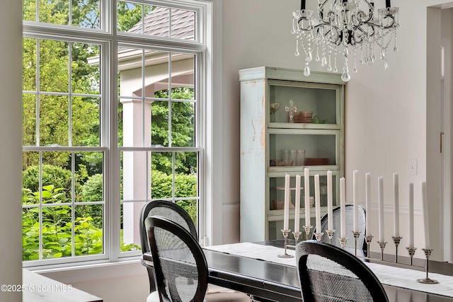 13 Bridlewood Loop, Clifton Park, NY 12148 - dining room with a chandelier
