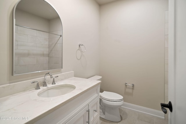 606 Vly Pointe Dr, Niskayuna, NY 12309 - full bathroom with tile patterned floors and vanity