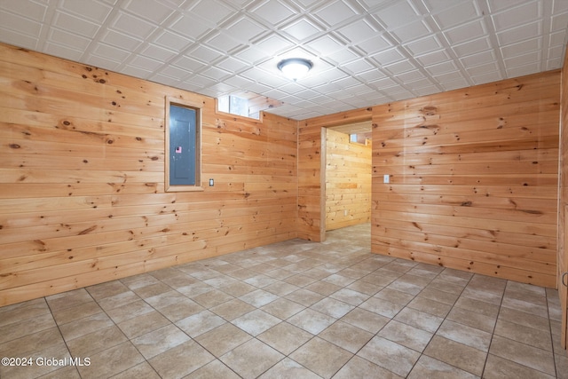 13 Macory Way, Moreau, NY 12831 - empty room with wooden walls