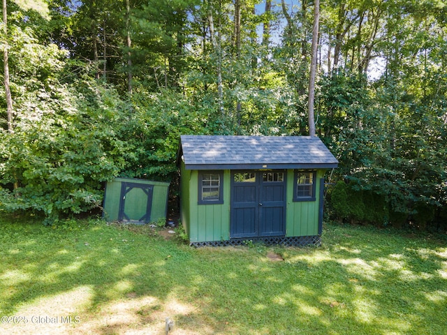 13 Macory Way, Moreau, NY 12831 - view of shed