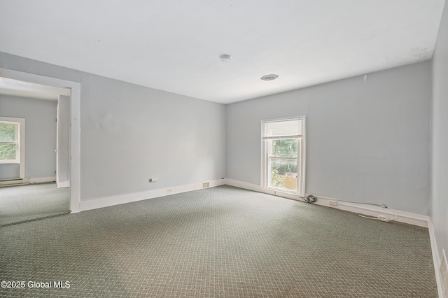 31 Cedar St, Oneonta, NY 13820 - unfurnished room with carpet flooring and baseboard heating