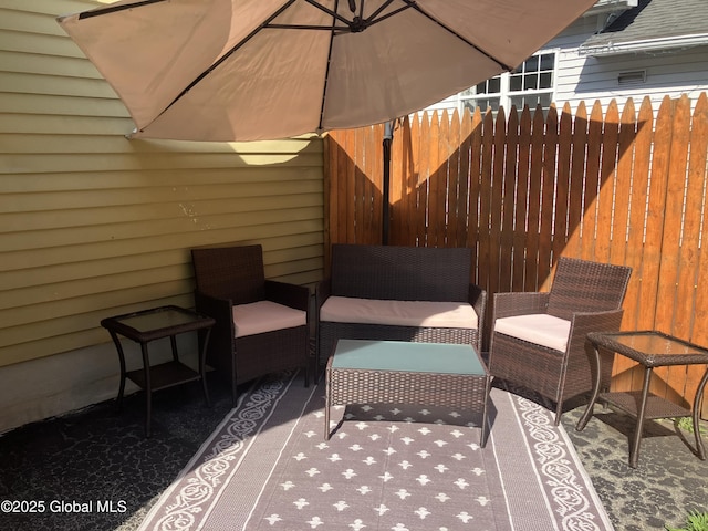 56 Pershing Dr, Scotia, NY 12302 - view of patio / terrace with an outdoor hangout area