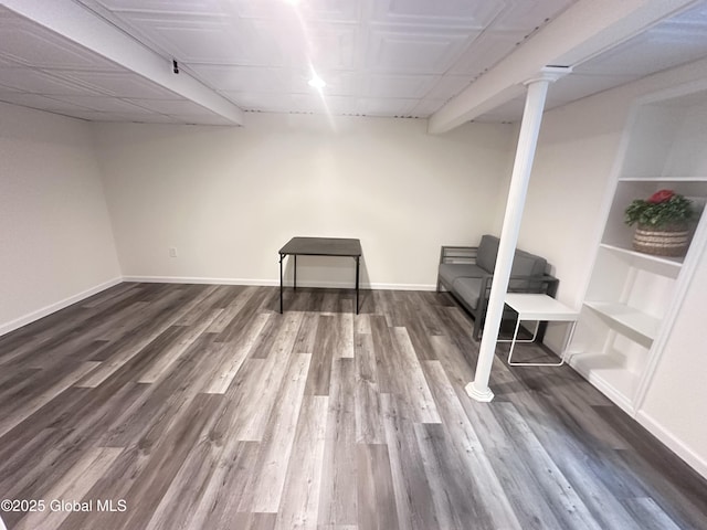 30B Idared Ln, Halfmoon, NY 12065 - finished below grade area featuring dark wood-type flooring