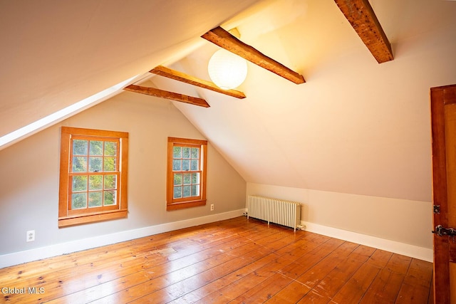 203 Center Rd, White Creek, NY 12057 - additional living space with radiator and hardwood / wood-style flooring