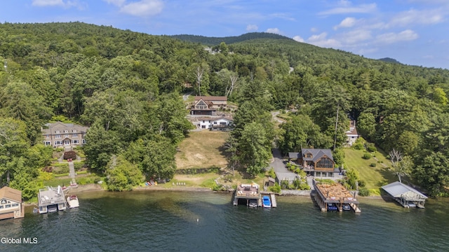 55 Trinity Rock Rd, Lake George, NY 12845 - drone / aerial view of a heavily wooded area