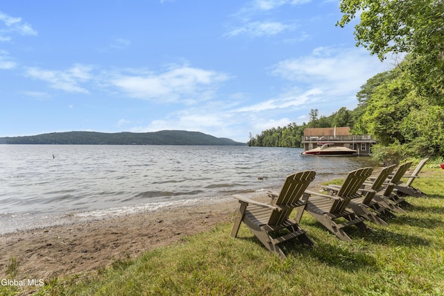 55 Trinity Rock Rd, Lake George, NY 12845 - water view featuring a mountainous background