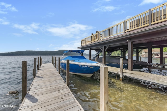 55 Trinity Rock Rd, Lake George, NY 12845 - dock area with a water view