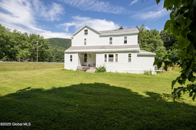 17564 State Route 22, Berlin, NY 12022 - rear view of property featuring a yard and a porch
