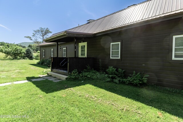 17564 State Route 22, Berlin, NY 12022 - view of grassy yard with a mountain view