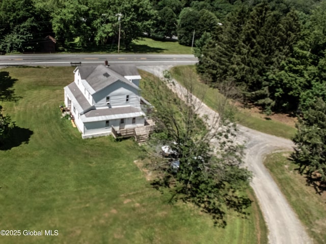 17564 State Route 22, Berlin, NY 12022 - view from above of property featuring a heavily wooded area