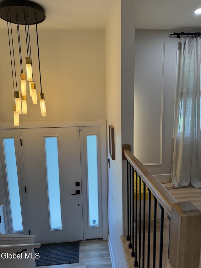 32 Winnie St, Albany, NY 12208 - foyer with wood finished floors and baseboards