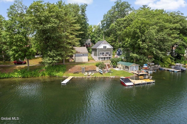 2235 Oaks Rd, Argyle, NY 12809 - dock featuring a water view