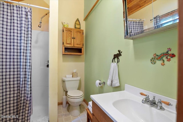 2235 Oaks Rd, Argyle, NY 12809 - full bath with a shower with shower curtain and vanity
