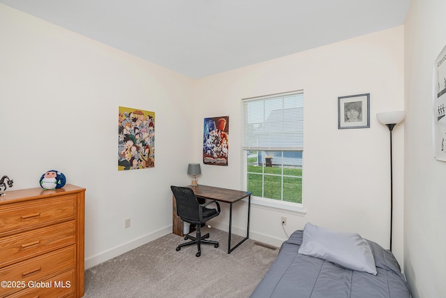 55 Winterberry Ln, Moreau, NY 12828 - bedroom with carpet flooring and a desk