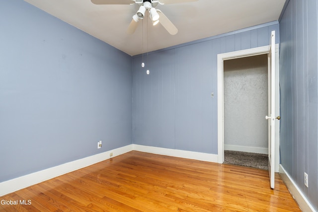 1633 Chrisler Ave, Schenectady, NY 12303 - unfurnished bedroom featuring light wood finished floors and a ceiling fan