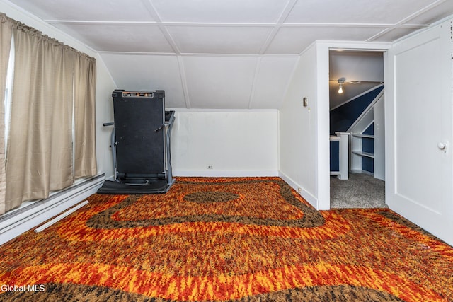 1633 Chrisler Ave, Schenectady, NY 12303 - additional living space featuring carpet flooring and lofted ceiling