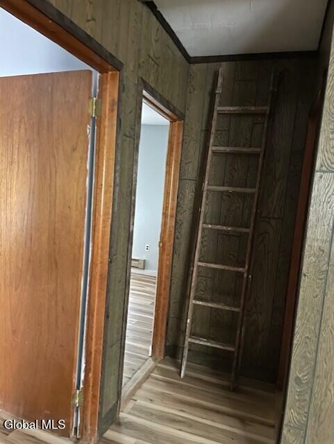 129 Moan And Groan Rd, Hope, NY 12134 - hall featuring wood finished floors