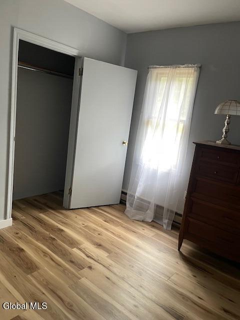129 Moan And Groan Rd, Hope, NY 12134 - unfurnished bedroom featuring light wood finished floors