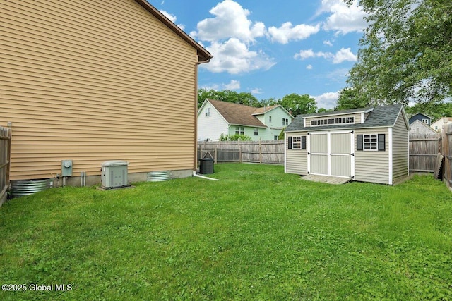 15 Deer Path Dr, Colonie, NY 12205 - fenced backyard with a storage shed