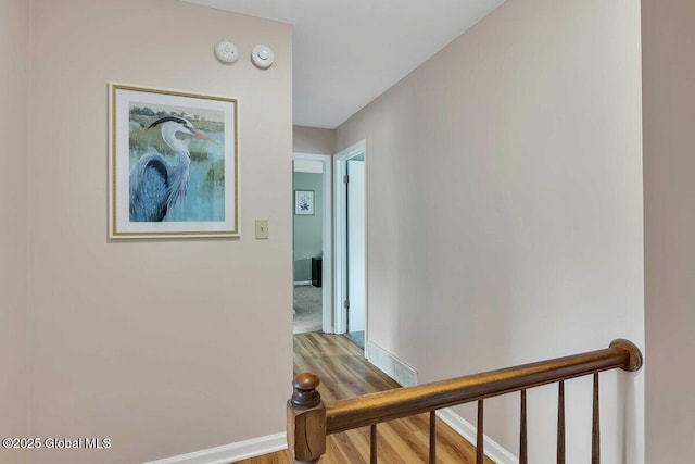 15 Deer Path Dr, Colonie, NY 12205 - corridor with an upstairs landing and wood finished floors