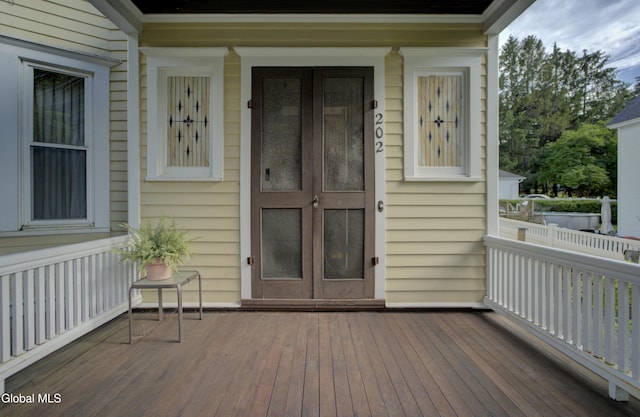 202 W 1st Ave, Johnstown, NY 12095 - view of exterior entry with covered porch