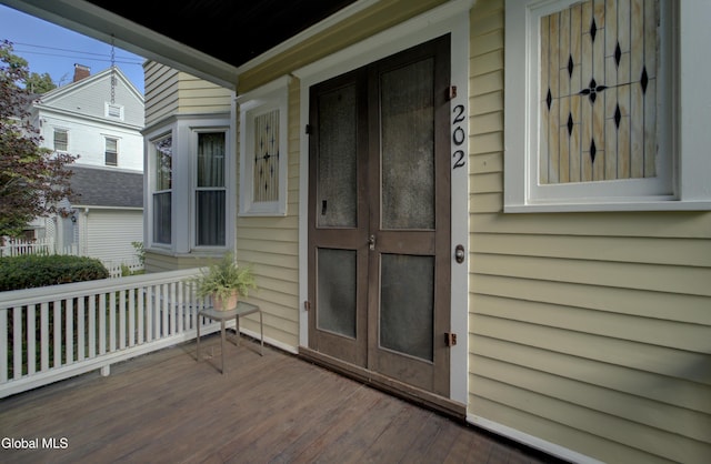 202 W 1st Ave, Johnstown, NY 12095 - view of exterior entry with covered porch