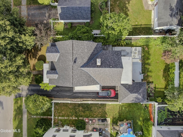 202 W 1st Ave, Johnstown, NY 12095 - bird's eye view