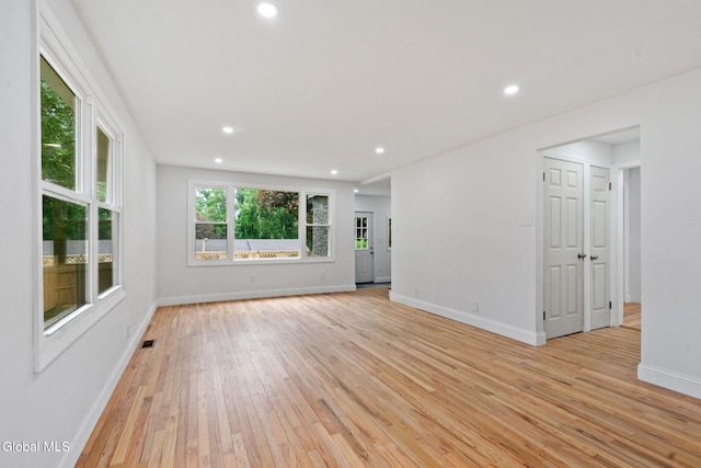 479 Albany Shaker Rd, Colonie, NY 12211 - spare room featuring light wood finished floors and recessed lighting