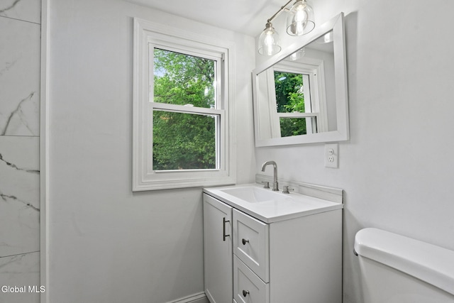 479 Albany Shaker Rd, Colonie, NY 12211 - bathroom with vanity and toilet