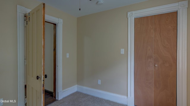 200 Fon Clair St, Johnstown, NY 12095 - unfurnished bedroom featuring carpet flooring and a closet