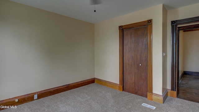 200 Fon Clair St, Johnstown, NY 12095 - unfurnished bedroom with carpet flooring and a closet
